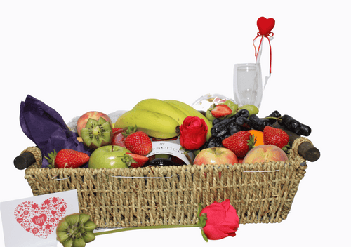 Especially for you - Gourmet Valentine Fruit Basket