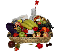 Especially for you - Gourmet Valentine Fruit Basket