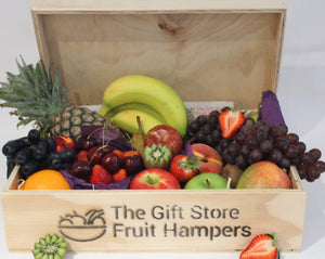 Deluxe Fruit & Chocolate Gift Hamper with Free Perth Delivery